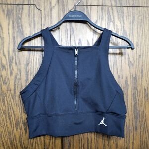 Jordan Air JORDAN nike  Black Women's Top Size Medium